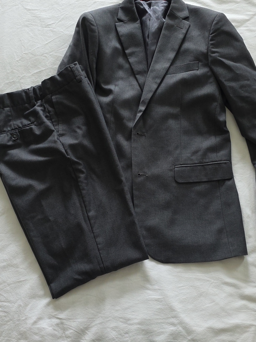 Boys size 14 gray dress suit